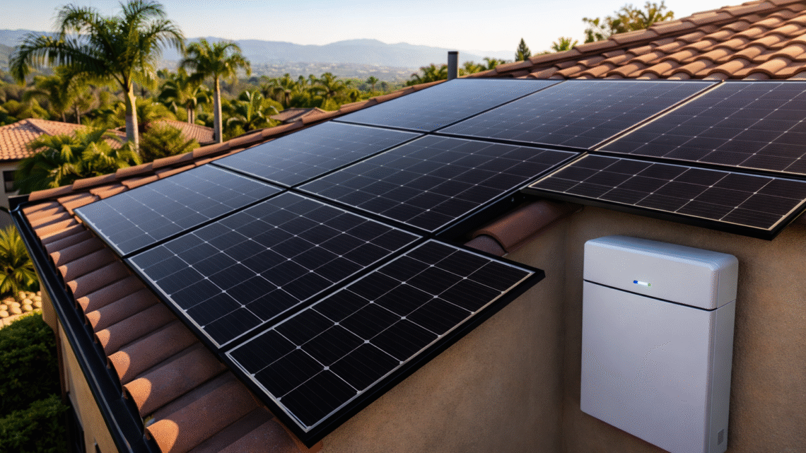 Solar Panels, Home Battery Backup Systems